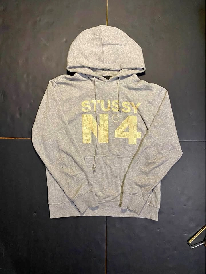 Stussy snake skin grey hoodie size S