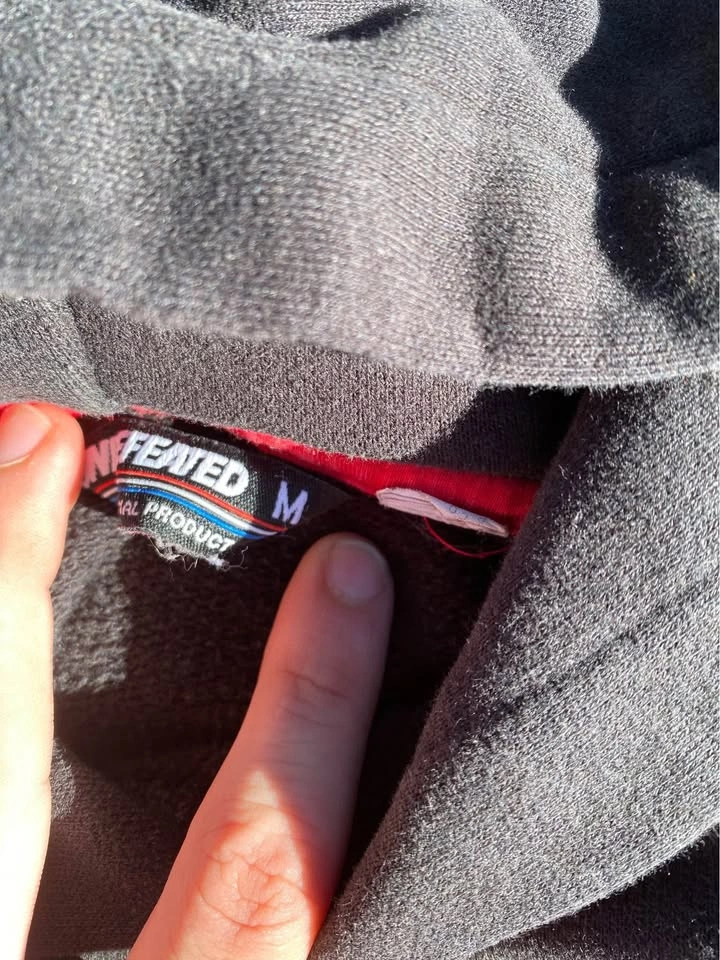 Undefeated hoodie size M - photo 2