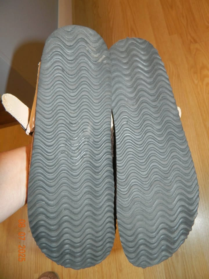 Womens Natura Suede Birk Style Sandals Size 39 (8) - photo 3