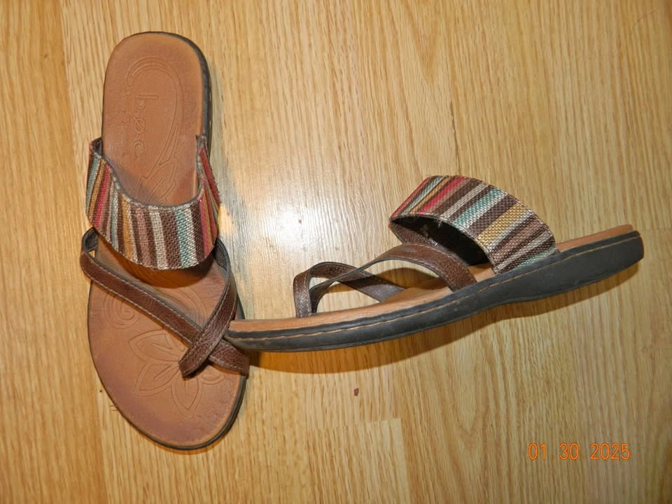 BOC BORN CONCEPT thong sandal...size 8..EUC