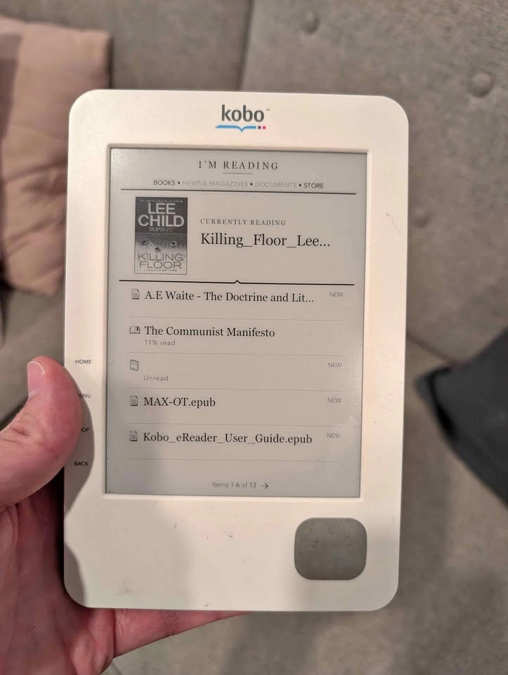Kobo eReader - Works