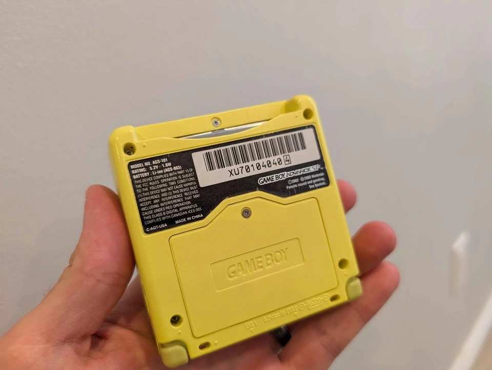 GameBoy Advance SP - SpongeBob - AGS-101 - photo 2