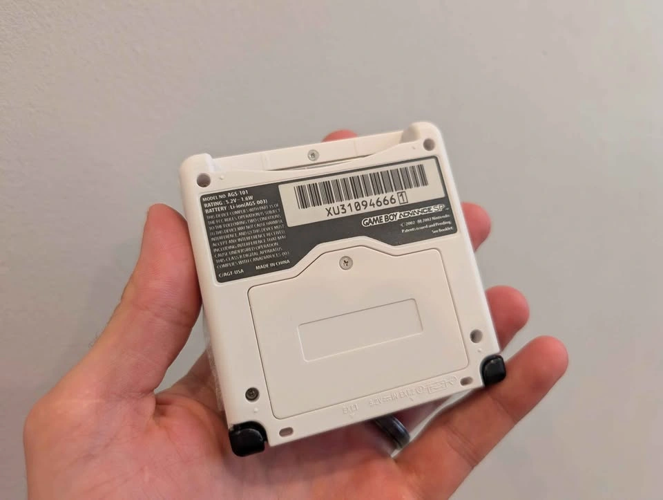 GameBoy Advance SP - White - AGS-101 - photo 4