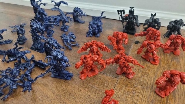 Warhammer Space Hulk pieces