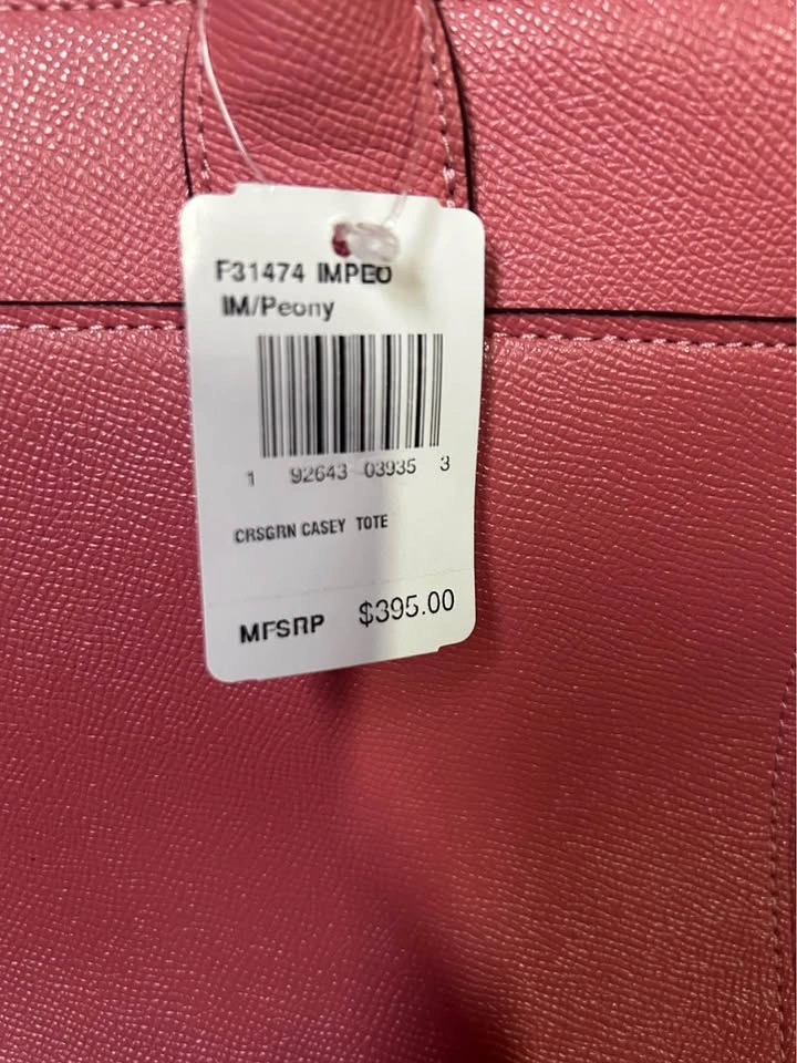Coach Casey Tote and Wristlet in Peony - photo 3