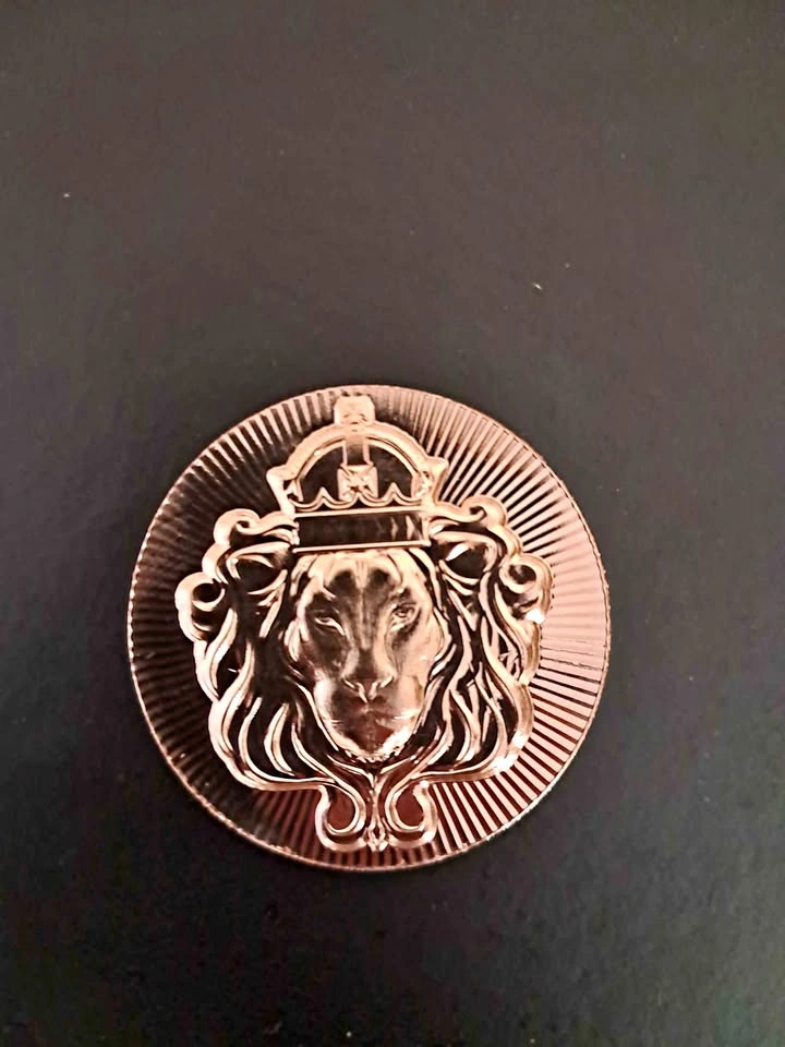 Scottsdale Lion Stacker 1 Oz .999 Fine Collectible Copper