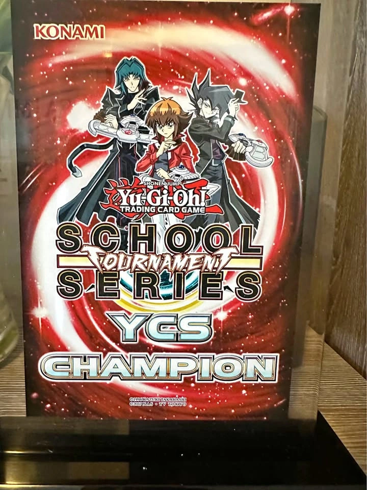 Yu-Gi-Oh! School Tournament Series YCS Champion Trophy