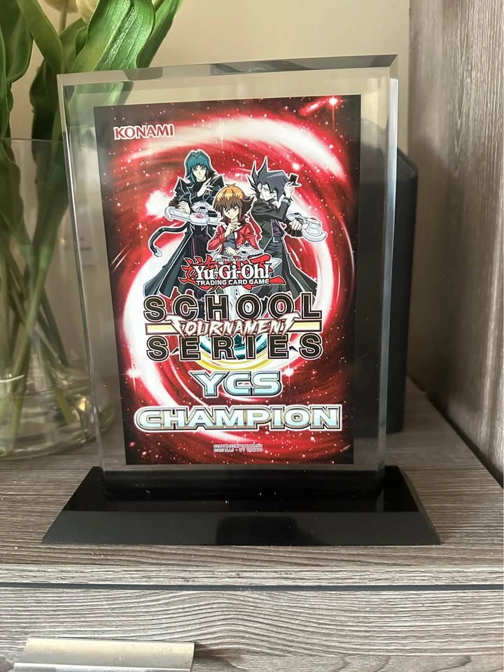 Yu-Gi-Oh! School Tournament Series YCS Champion Trophy - photo 3