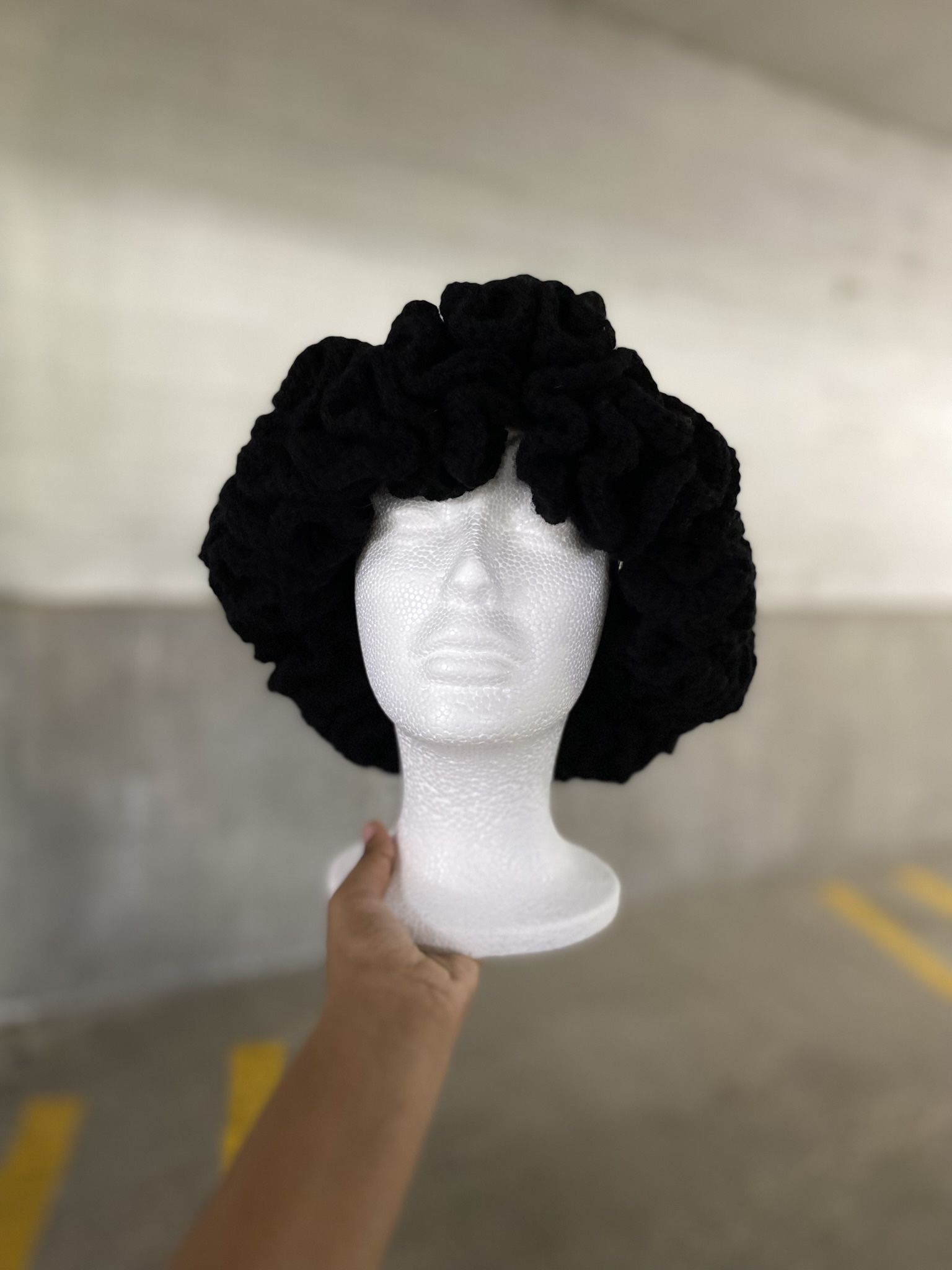 Crochet Skull Hat