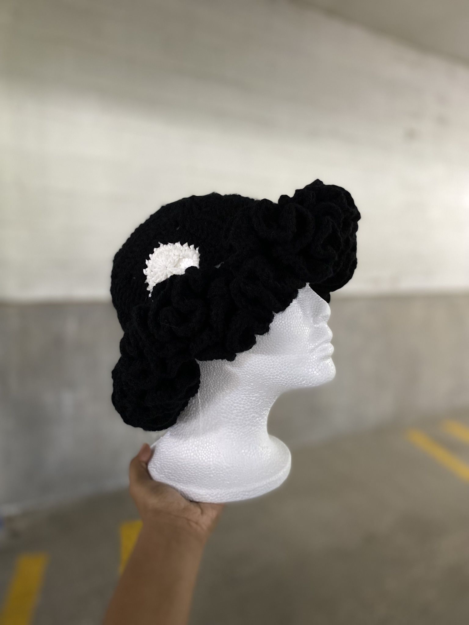 Crochet Skull Hat - photo 2