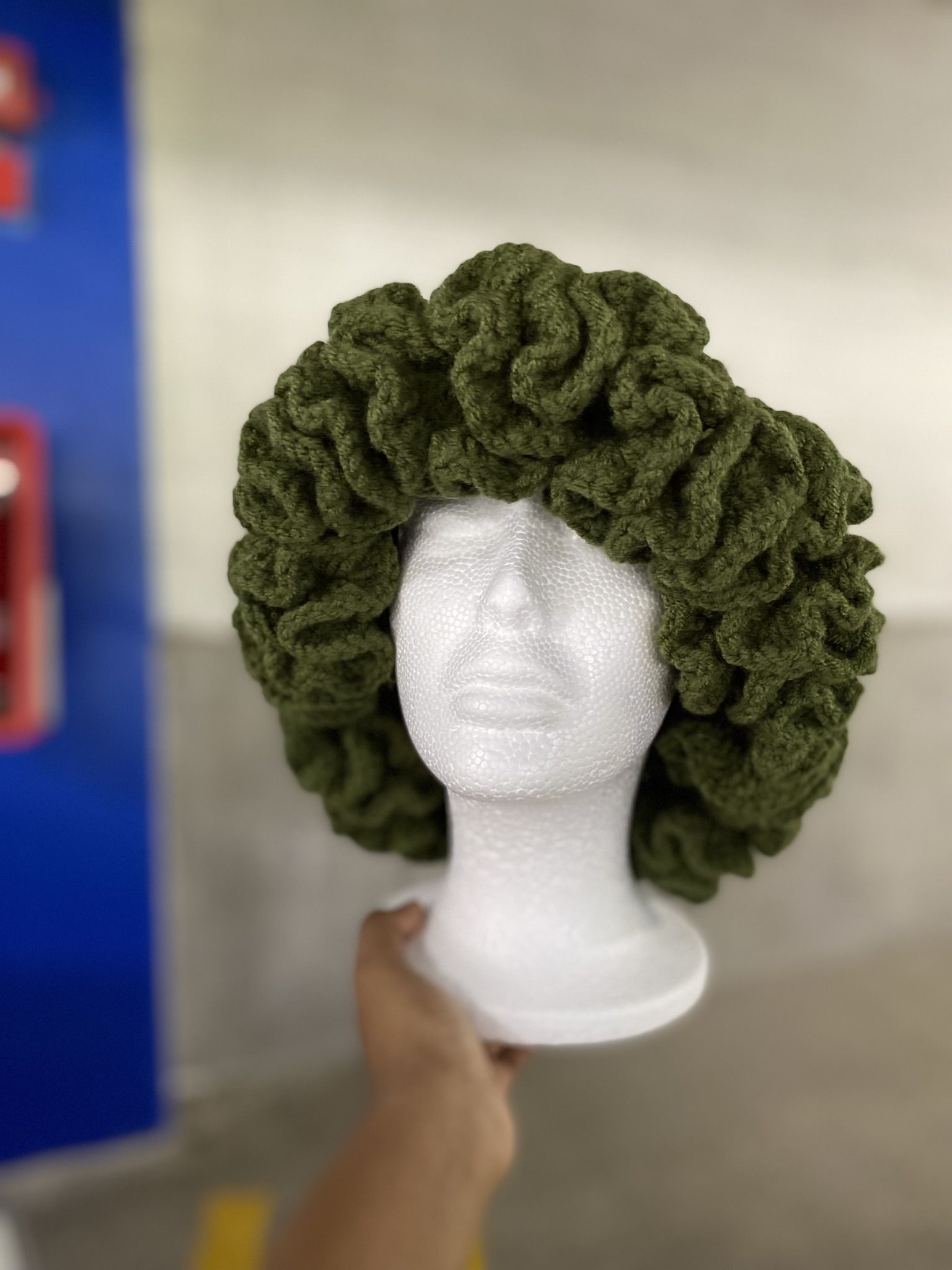 Green Ruffle Hat - photo 4