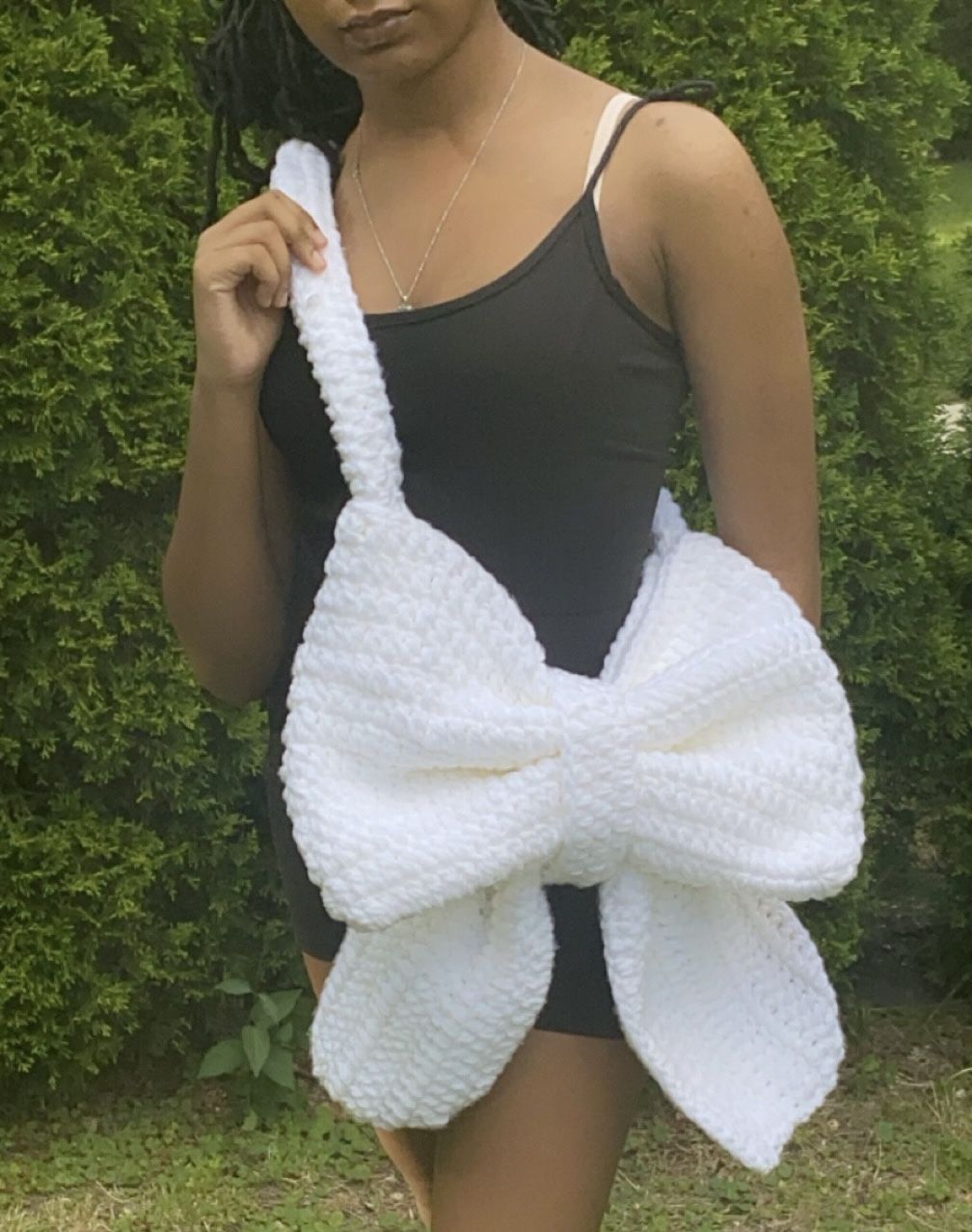Crochet Bow Bag - photo 2