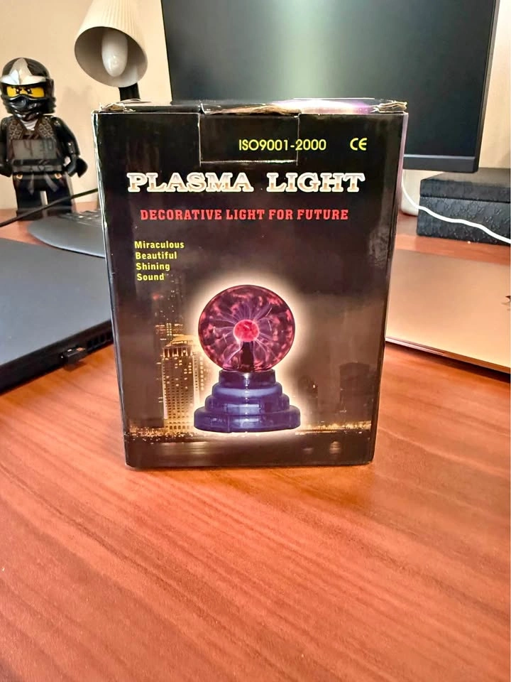 Plasma Light Decorative Lamp – Retro Electric Orb Mood Light