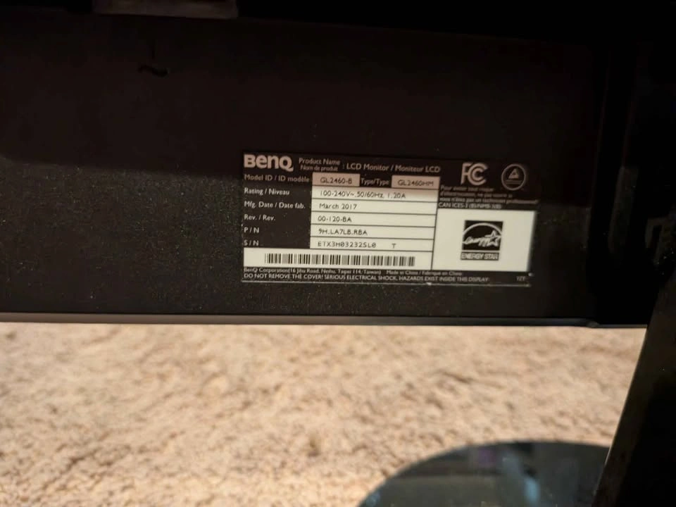 Computer Monitor - BenQ GL2460 - photo 2