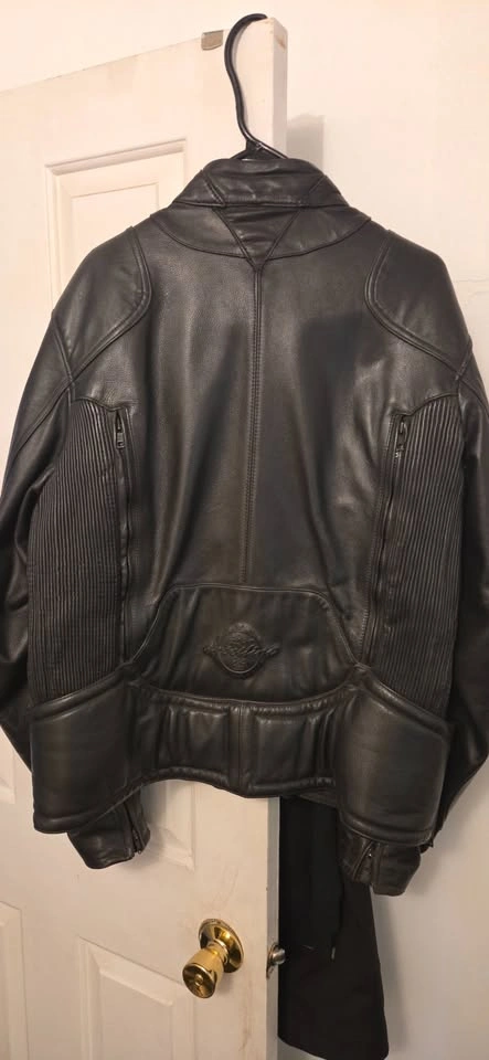 Leather Motorcycle Jacket - photo 2