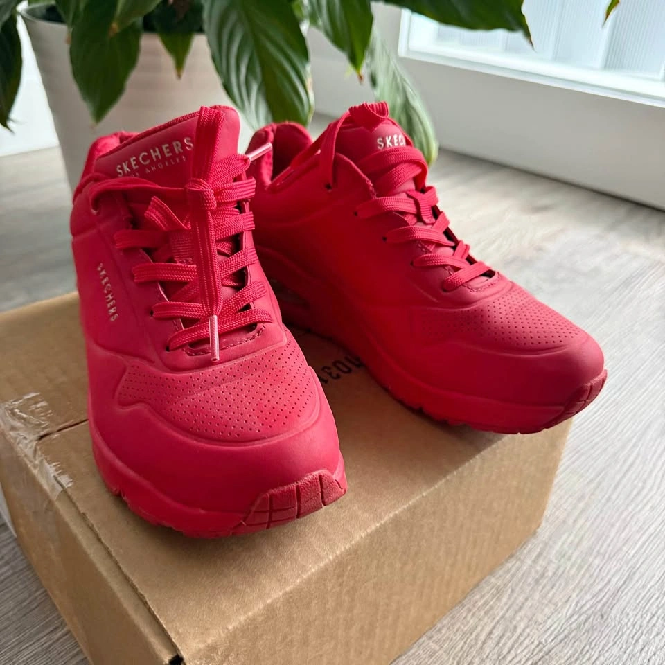 Red Skechers Sneakers
