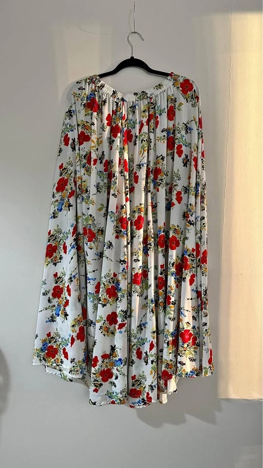 Floral maxi skirt