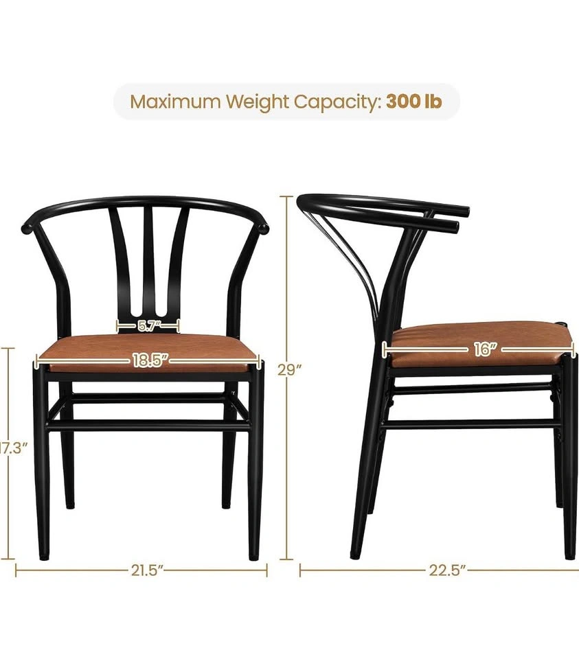 4 Modern Dining Chairs - pick up ASAP - photo 2