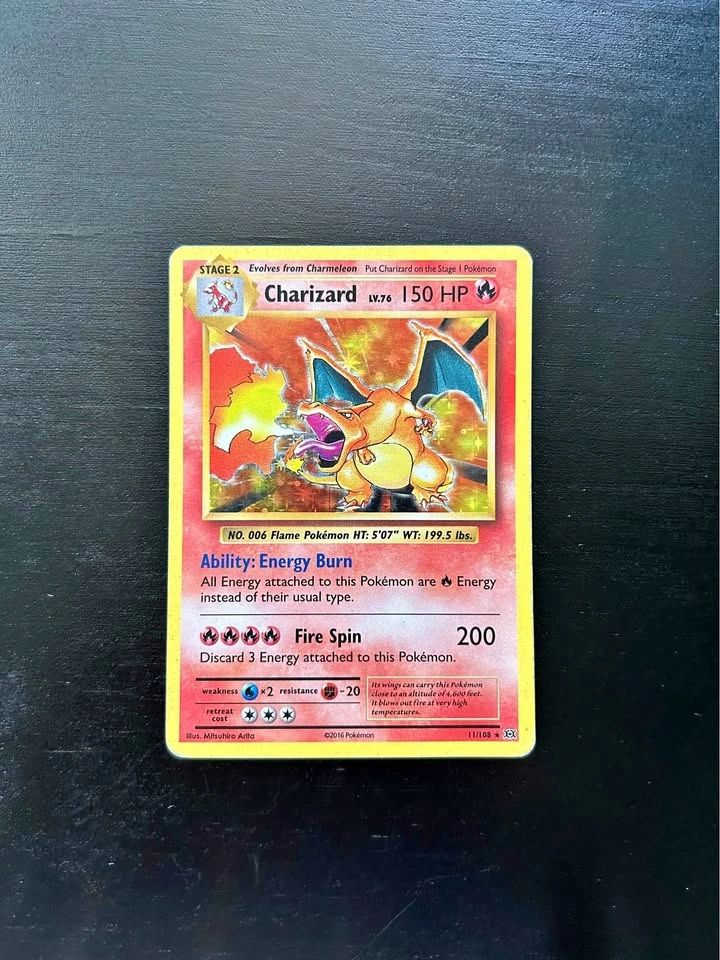 Charizard 11/108 — XY Evolutions 2016 Holo — MP