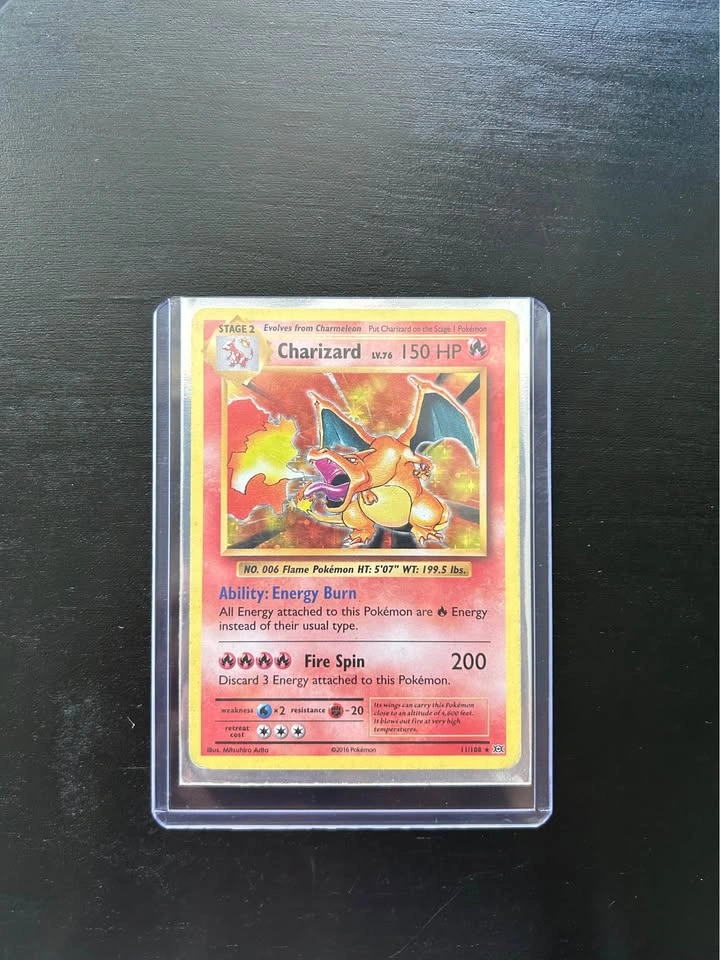 Charizard 11/108 — XY Evolutions 2016 Holo — MP - photo 2