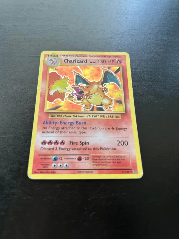 Charizard 11/108 — XY Evolutions 2016 Holo — MP - photo 5