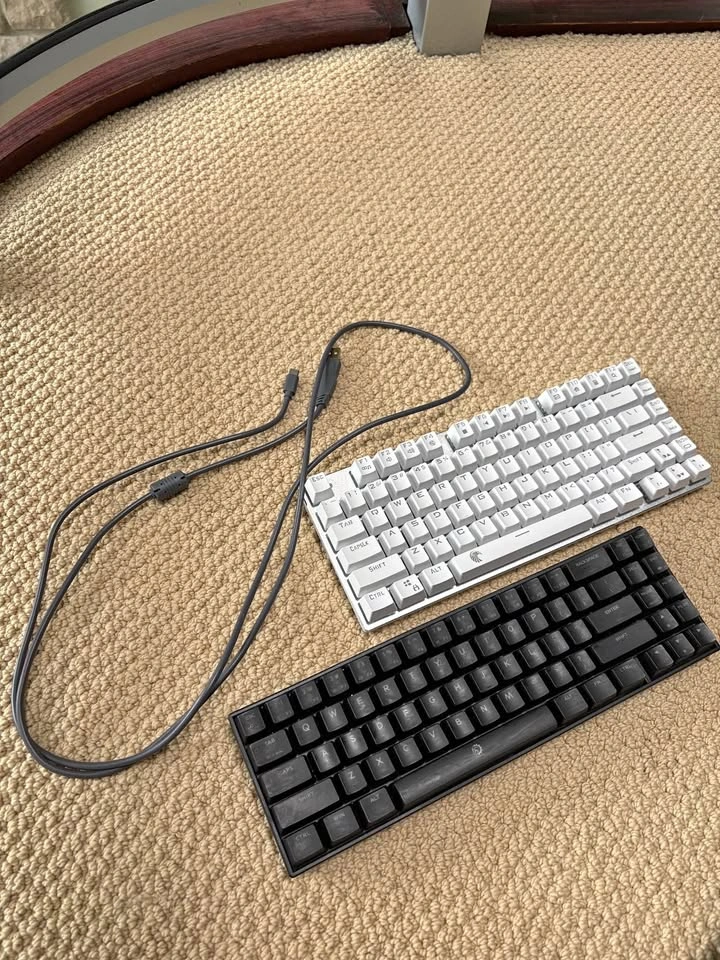 Mechanical Gaming/ Work Keyboards (Black & White)