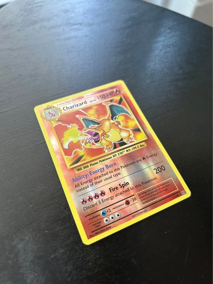 Charizard 11/108 — XY Evolutions 2016 Reverse Holo — LP - photo 3