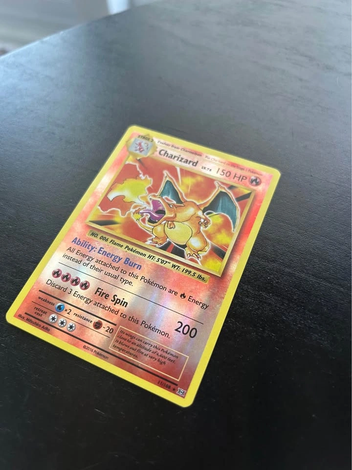 Charizard 11/108 — XY Evolutions 2016 Reverse Holo — LP - photo 4