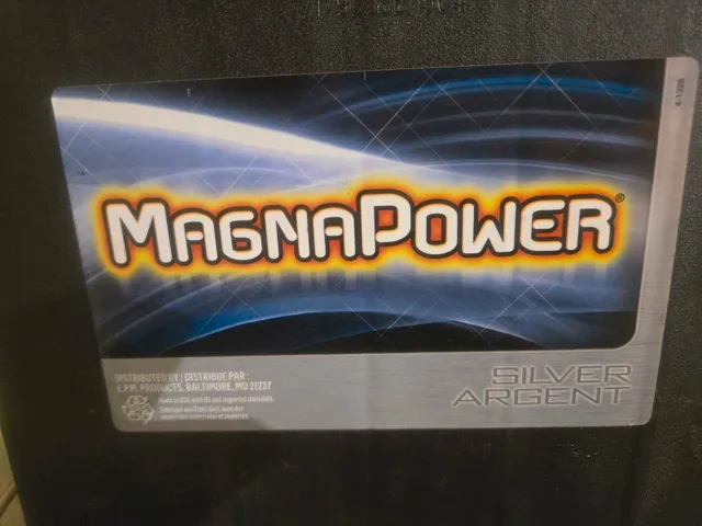 1 year old unused car or small truck battery thumbnail