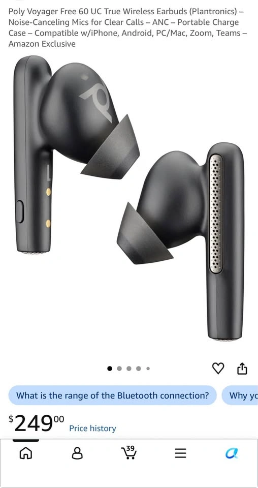 Poly Voyager Free 60 UC True Wireless Earbuds - photo 2