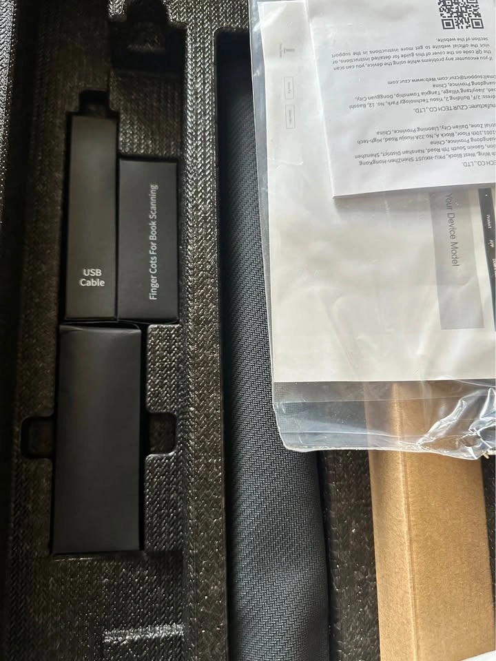 Portable document scanner - photo 4