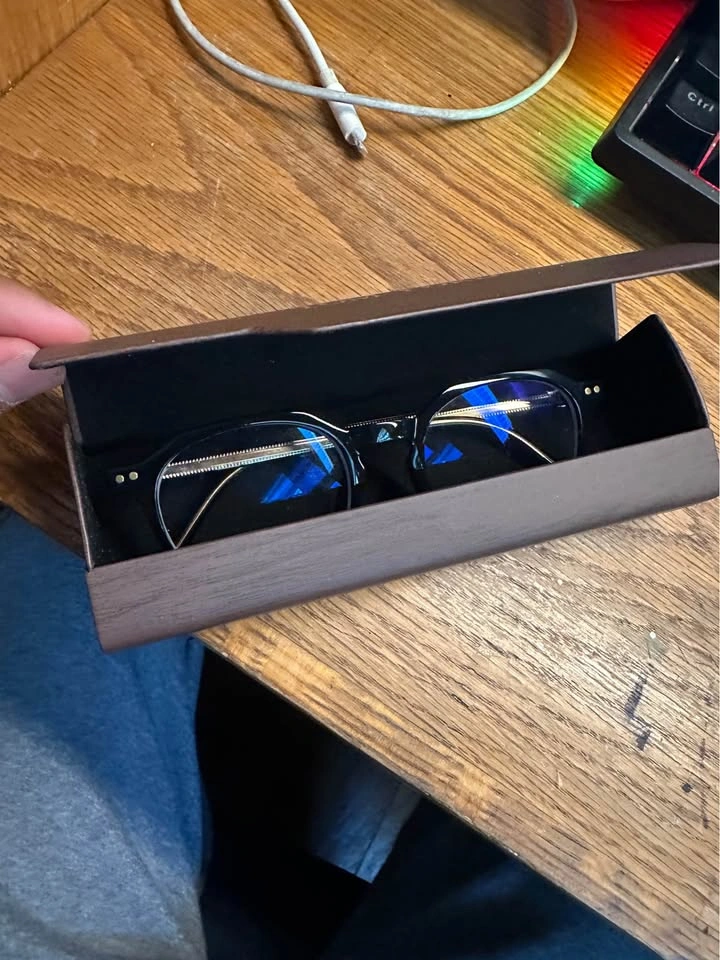 Glasses, black and gold, brand new - photo 5