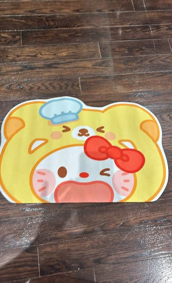 Chiikawa and Sanrio Character Floor Mats