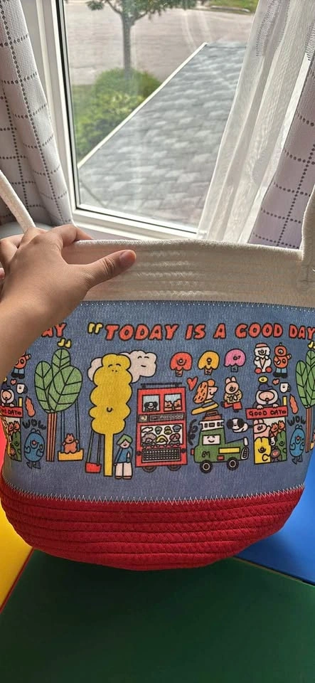 Super cute storage bin