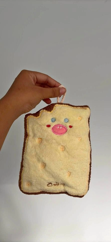 Toast Character Plush Hand Towel