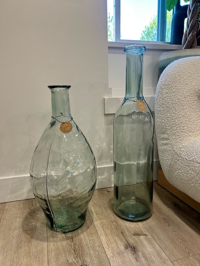 Vidrios San Miguel Large Floor Vases - $5 Each