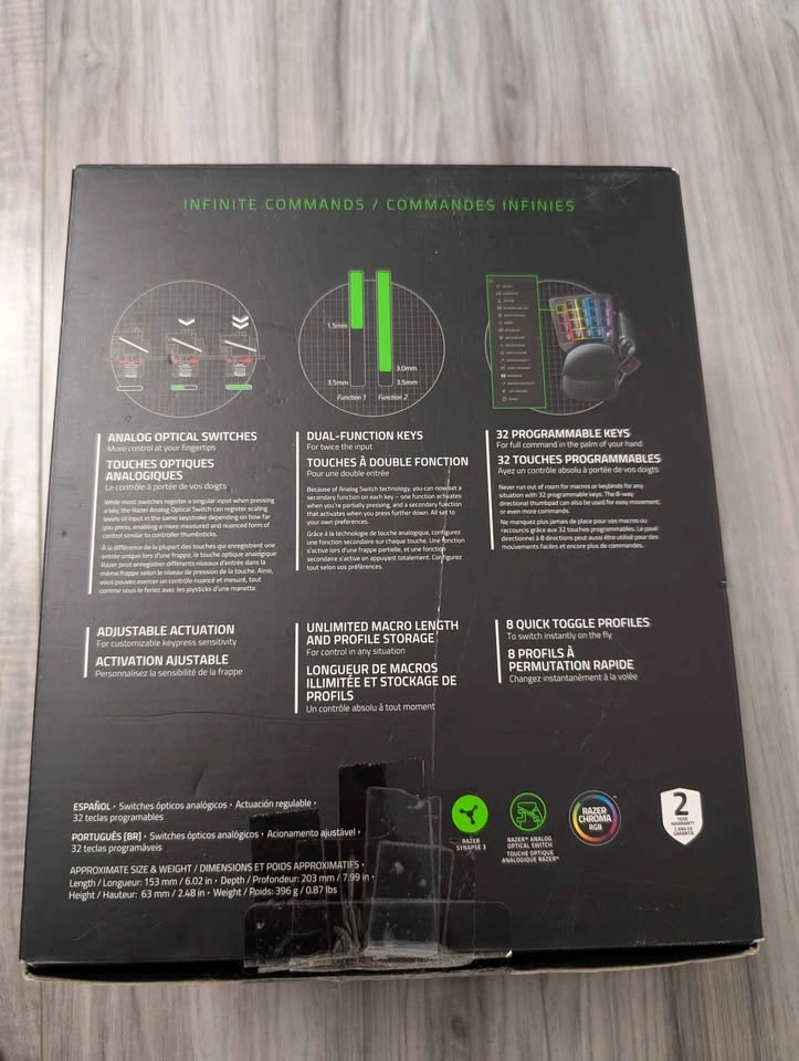 Razer Tartarus Pro Analog Optical Gaming Keypad - photo 3