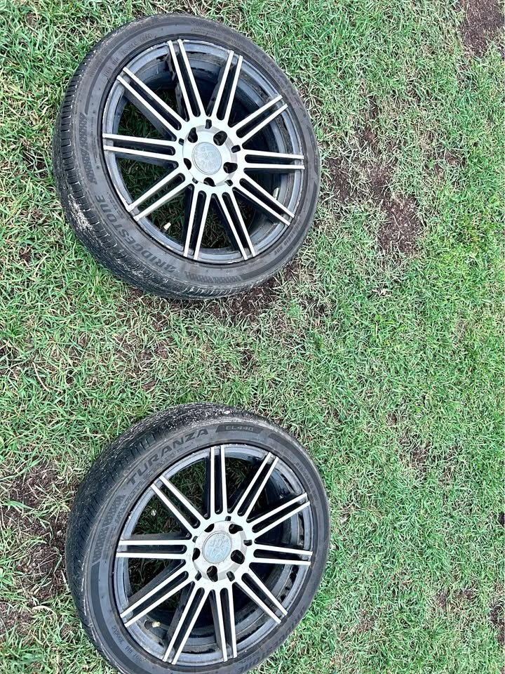 Rims and R18 tires (4) 5x114.3