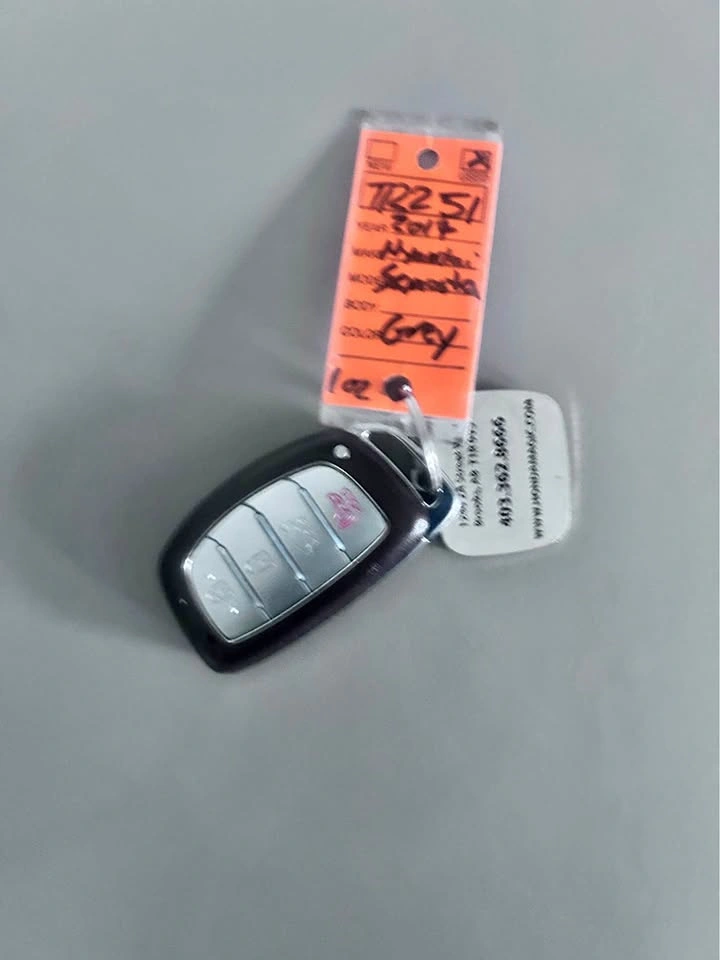 2017 Hyundai Sonata Key Fob