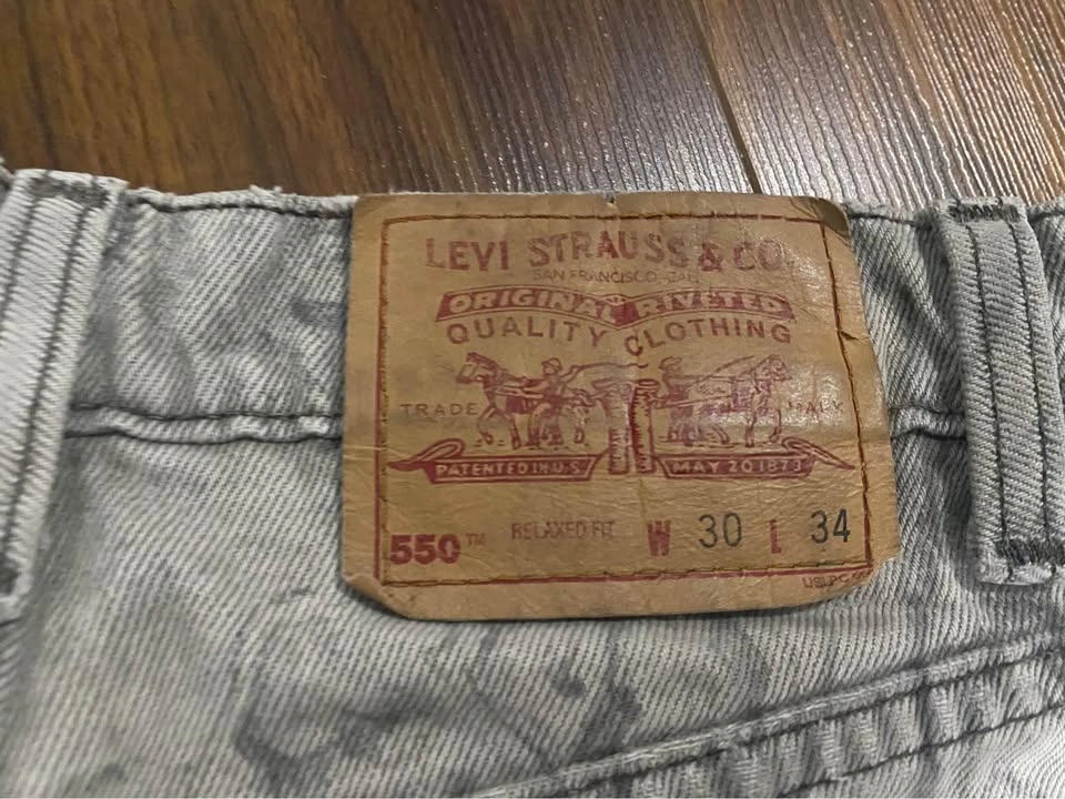 Levis denim cut off shorts - photo 3