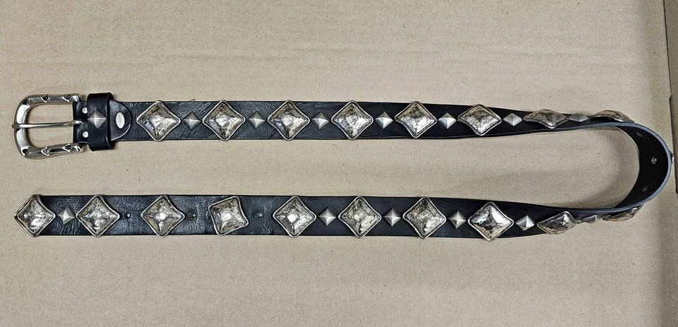 Rare Brand New NANNI MILANO Italian Leather Belt (Size 38/95)