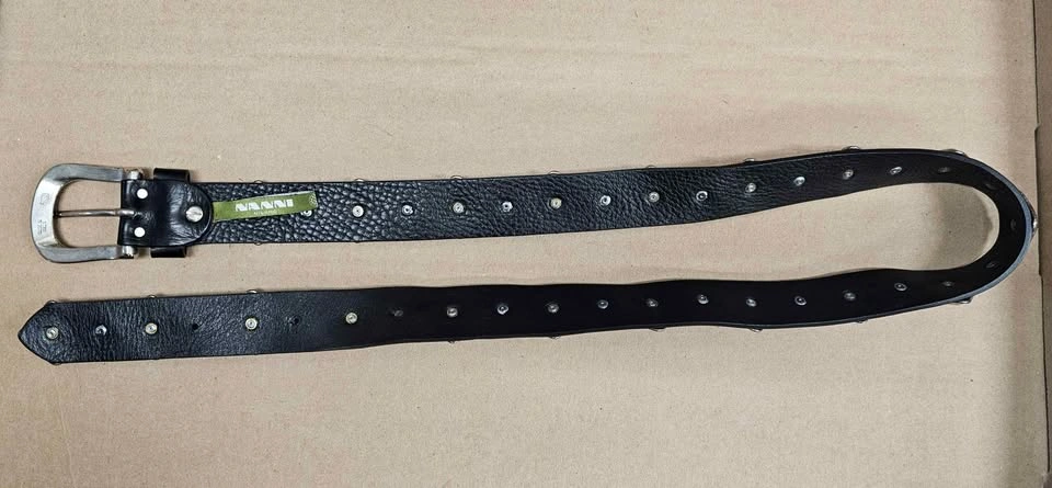 Rare Brand New NANNI MILANO Italian Leather Belt (Size 38/95) - photo 2