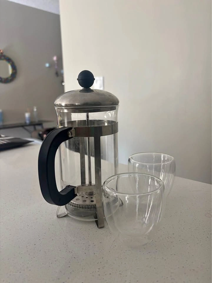 French Press and Espresso glasses