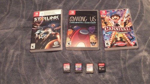 Lot of 7 Nintendo Switch Games