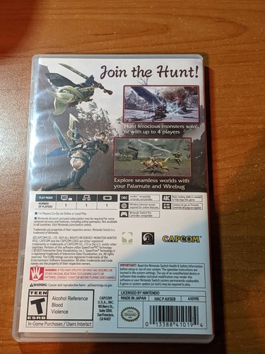 Monster Hunter Rise (Nintendo Switch, 2021) - photo 4