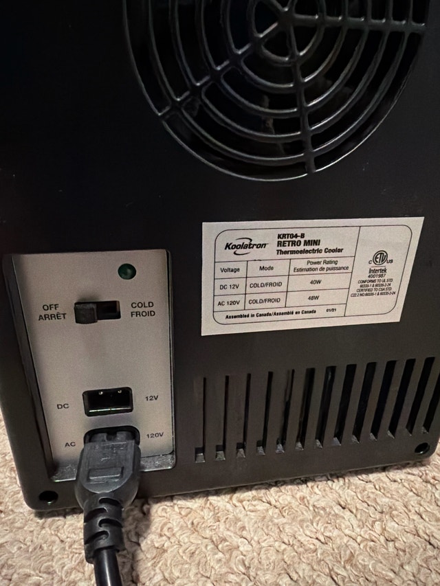 Koolatron Mini Fridge - photo 3