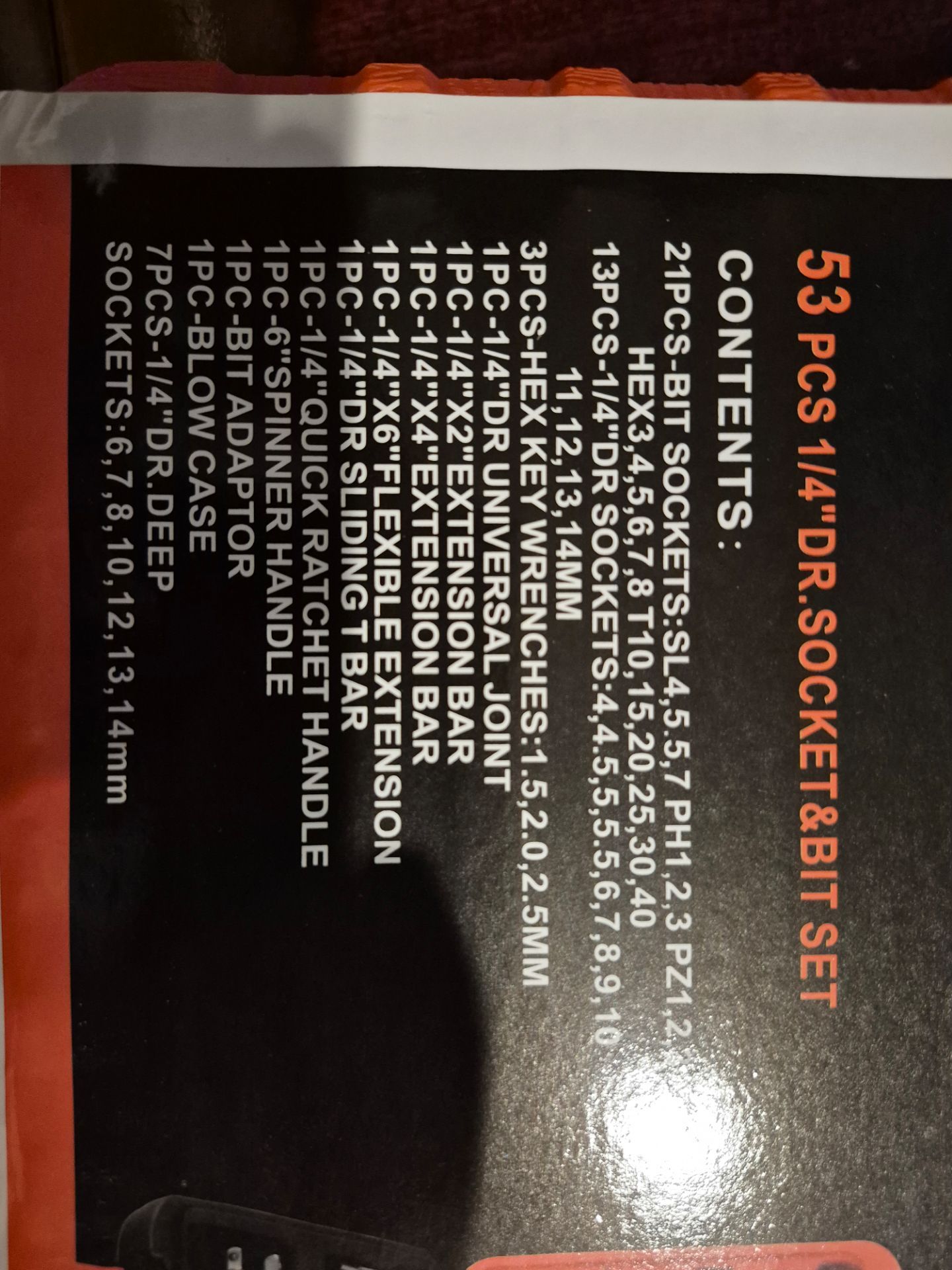 53 piece tool set new - photo 3