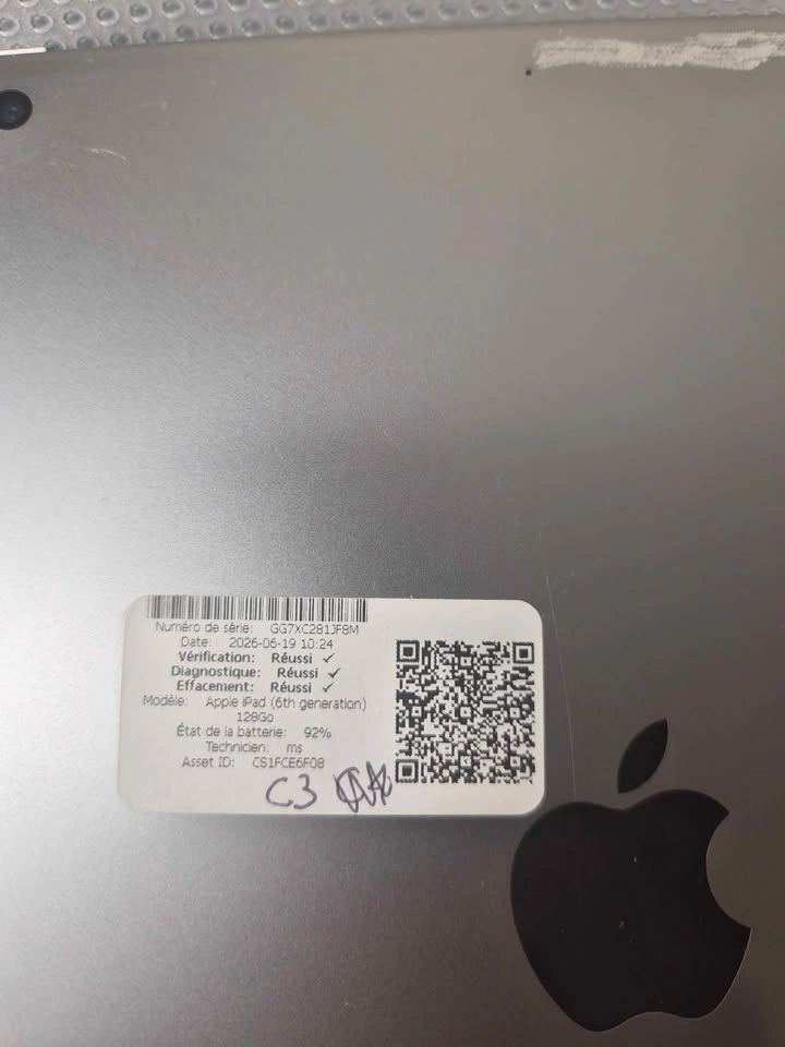 Apple iPad 6th Gen 128GB Wi-Fi | 92% Battery | Fully Tested - photo 5