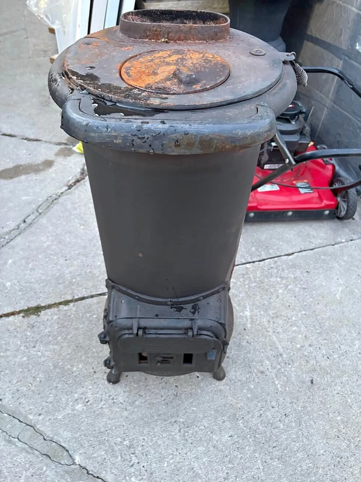 Antique fire pit