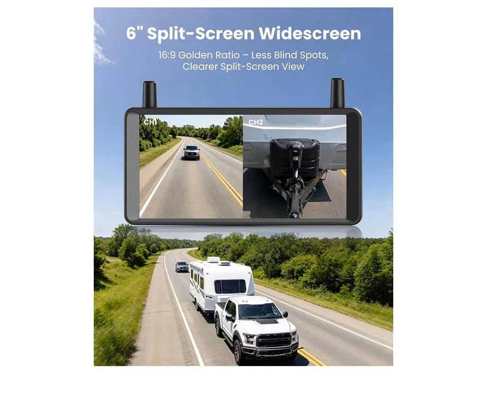 AUTO-VOX 2 Solar Wireless Backup Camera: Dual Antenna - photo 3